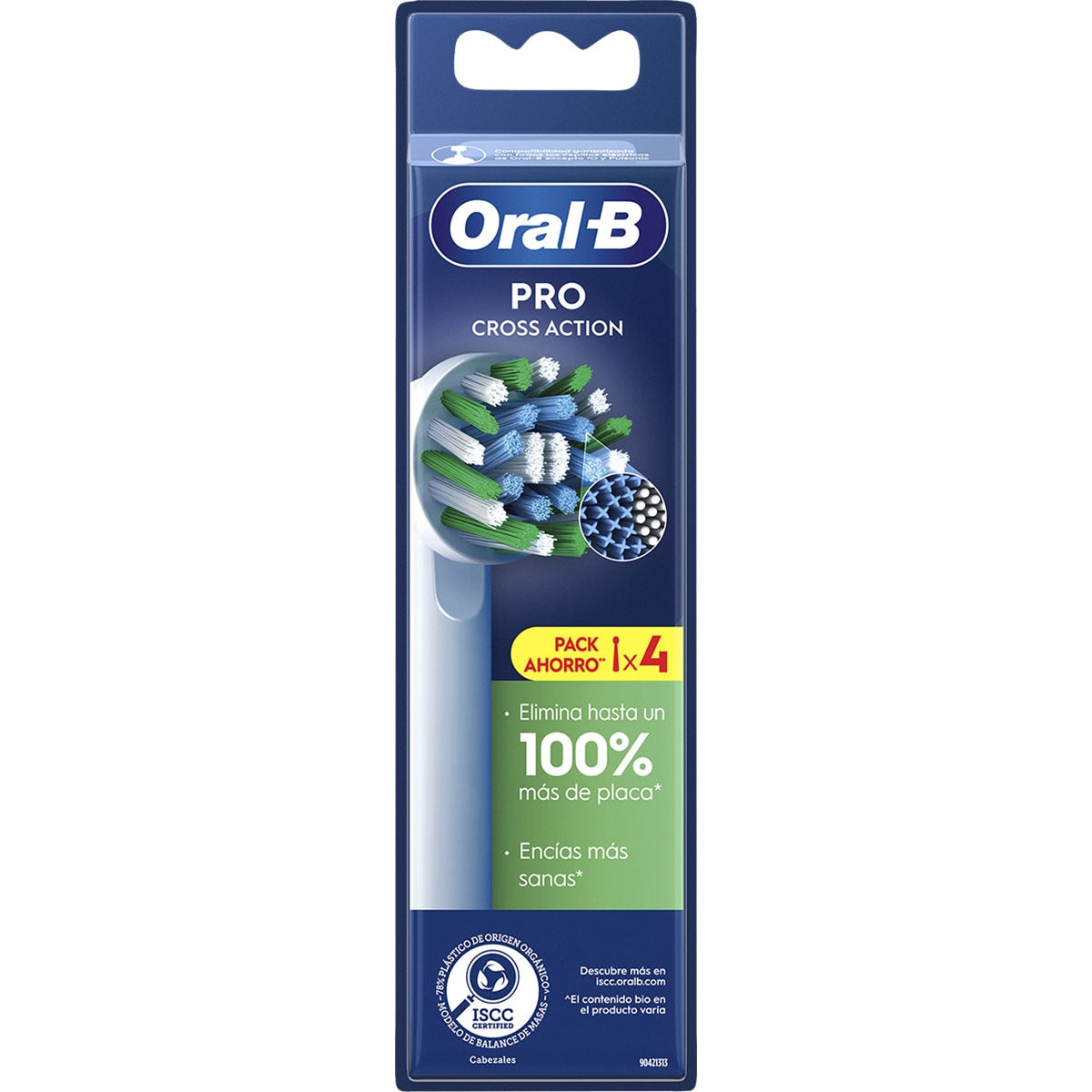 Oral-B Croos Action Cepillo dental electrico recambio 4 ud