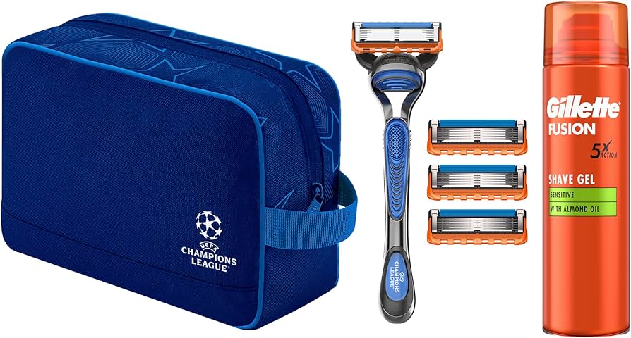 Gillette Fusion5 Pack Especial Champions League Maquinilla de Afeitar