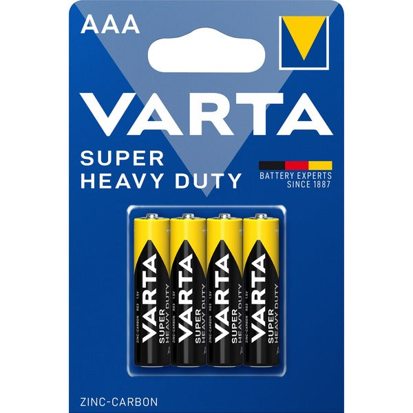 Varta Super Heavy Duty AAA batería blister de 4