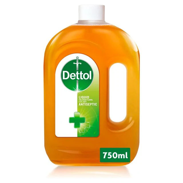 DETTOL LIQUID ANTISEPTIC TATTOO TRANSFER SOLUTION 750ML