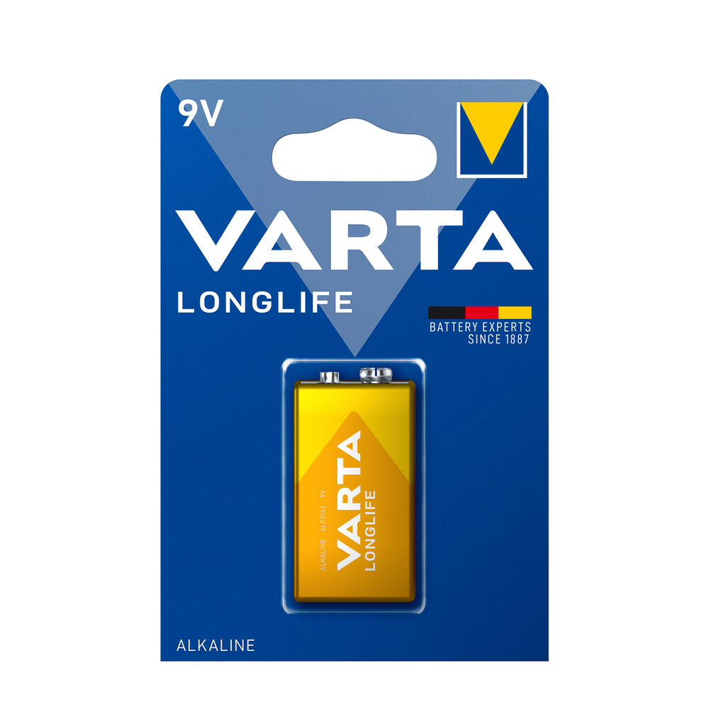 VARTA Longlife Pila Alcalina 9V B1
