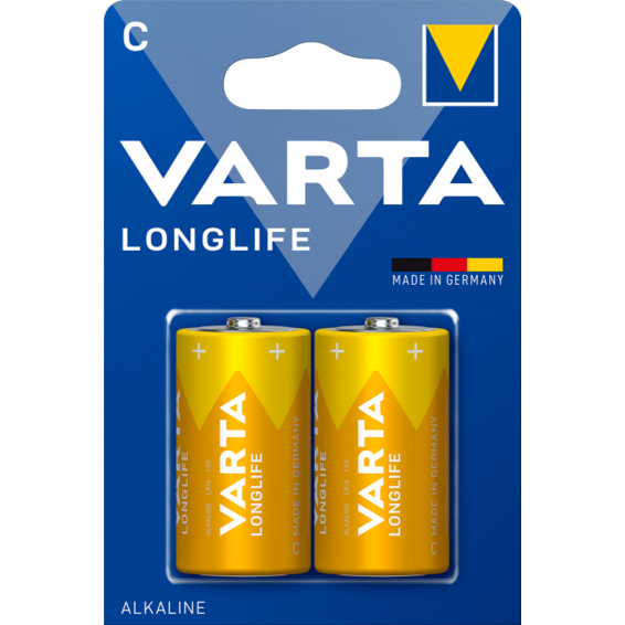 Varta Pilas Alcalinas C Longlife