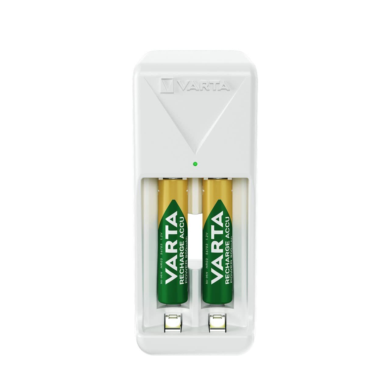 Cargador pilas mini aa/aaa+2aa 2100 mah varta