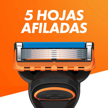 Gillette Fusion5 Pack Ahorro 7+1 Recambios Para Maquinillas De Afeitar