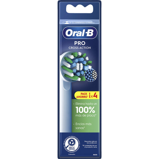 Oral-B Croos Action Cepillo dental electrico recambio 4 ud