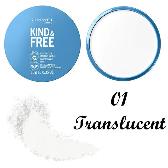 Rimmel Kind & Free Pressed Powder polvos matificantes