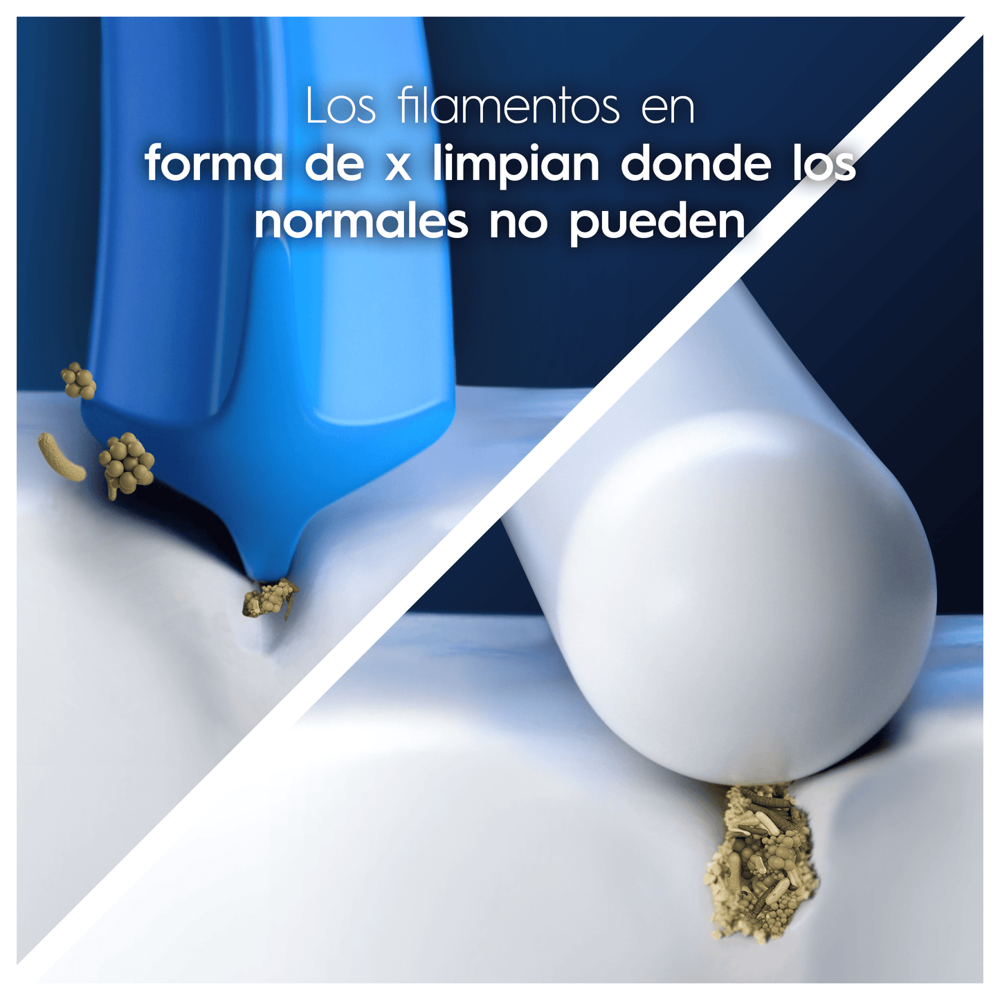 Recambio para cepillo dental - Oral-B Pro CrossAction, Cabezales De Recambio, 6 Unidades, Blanco