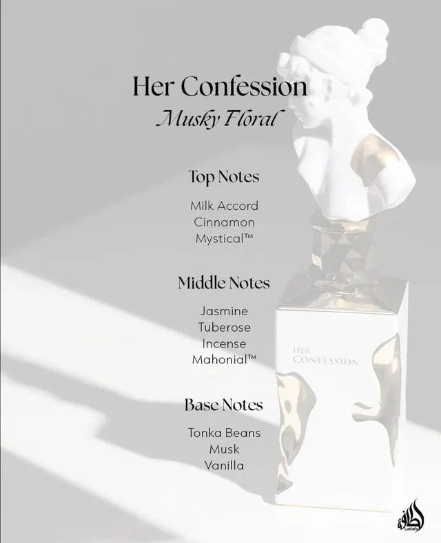 Lattafa Her Confession Eau de Parfum para mujer