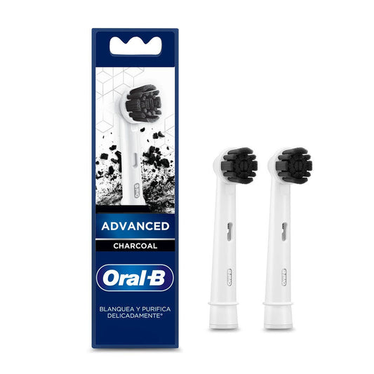ORAL-B Recambio Cepillo Dental Eléctrico Pure Clean Charcoal 2 cabezales
