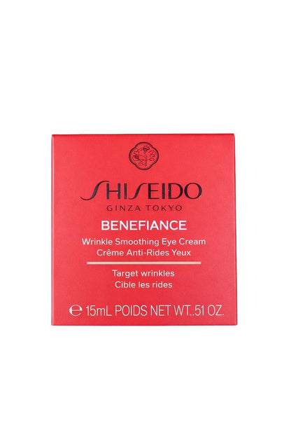 Shiseido Benefiance Wrinkle Smoothing Eye Cream Anti ojeras y bolsas de ojos - Contorno de ojos