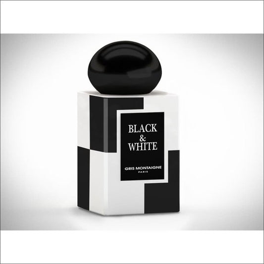 Black & White Gris Montaigne Paris para Hombres y Mujeres