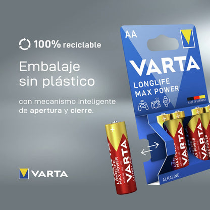 Pila varta longlife max power aa - lr06