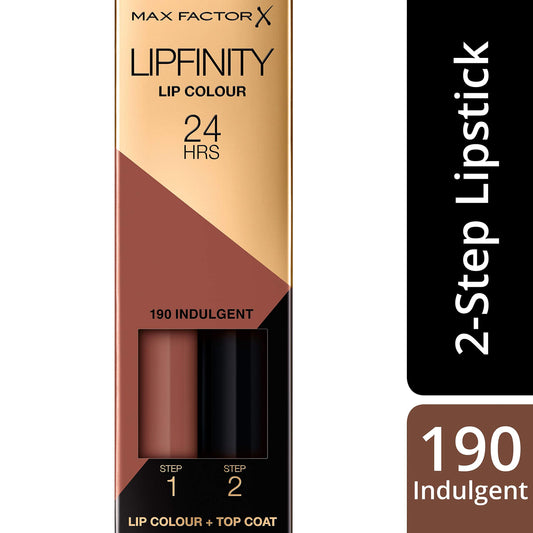 Max Factor Lipfinity Lip Colour barra de labios de larga duración con bálsamo tono 190