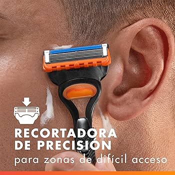 Gillette Fusion5 Pack Ahorro 7+1 Recambios Para Maquinillas De Afeitar