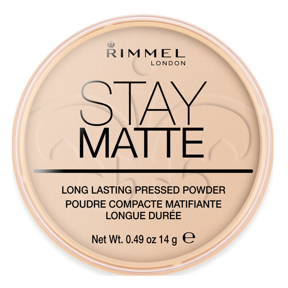 Rimmel Stay Matte polvos 003 peach glow