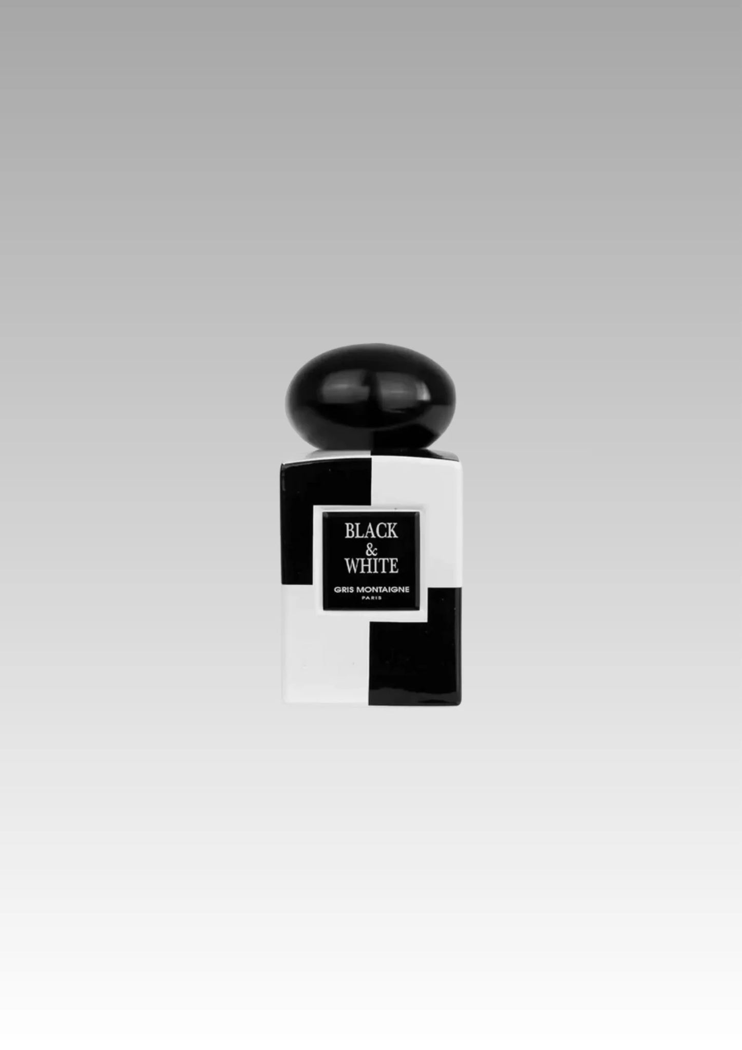 Black & White Gris Montaigne Paris para Hombres y Mujeres