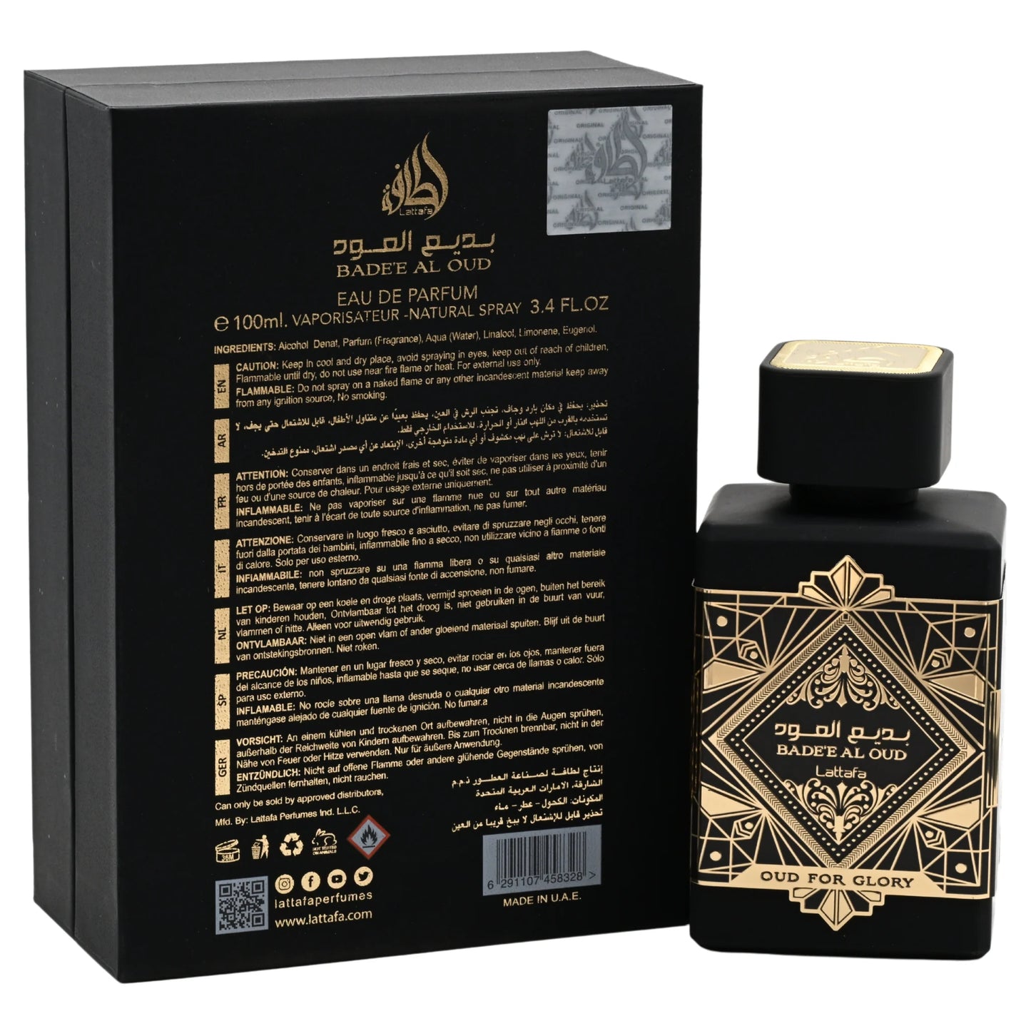 Lattafa Badee Al Oud Oud For Glory Eau de Parfum unisex
