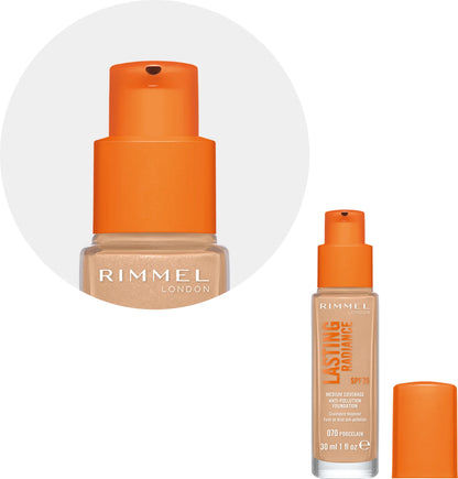 Rimmel Lasting Radiance maquillaje con efecto iluminador SPF 25