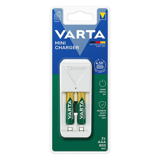 Cargador pilas mini aa/aaa+2aa 2100 mah varta